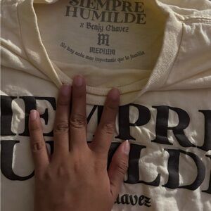 Siempre Humilde Cream T-Shirt